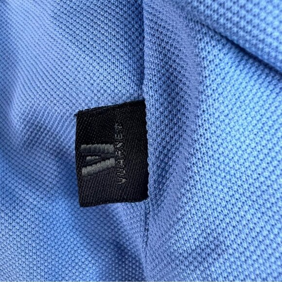 Vuarnet tank top half zip collared texture Women's Light Blue Zip-Up Tank Top - Picture 8 of 12